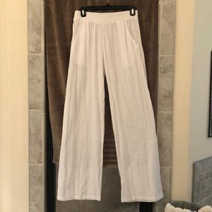 White Gauze Pants